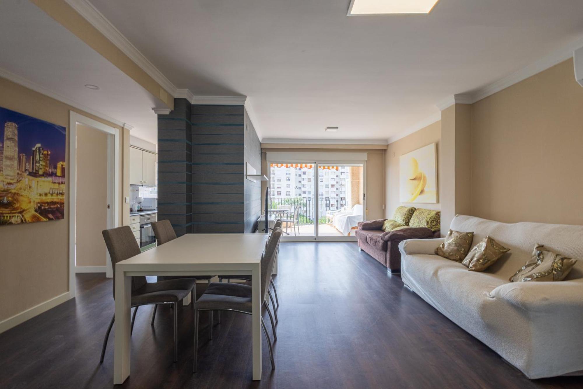 Apartamento Con Piscina Y Zonas Comunes Playa de Gandia Kültér fotó