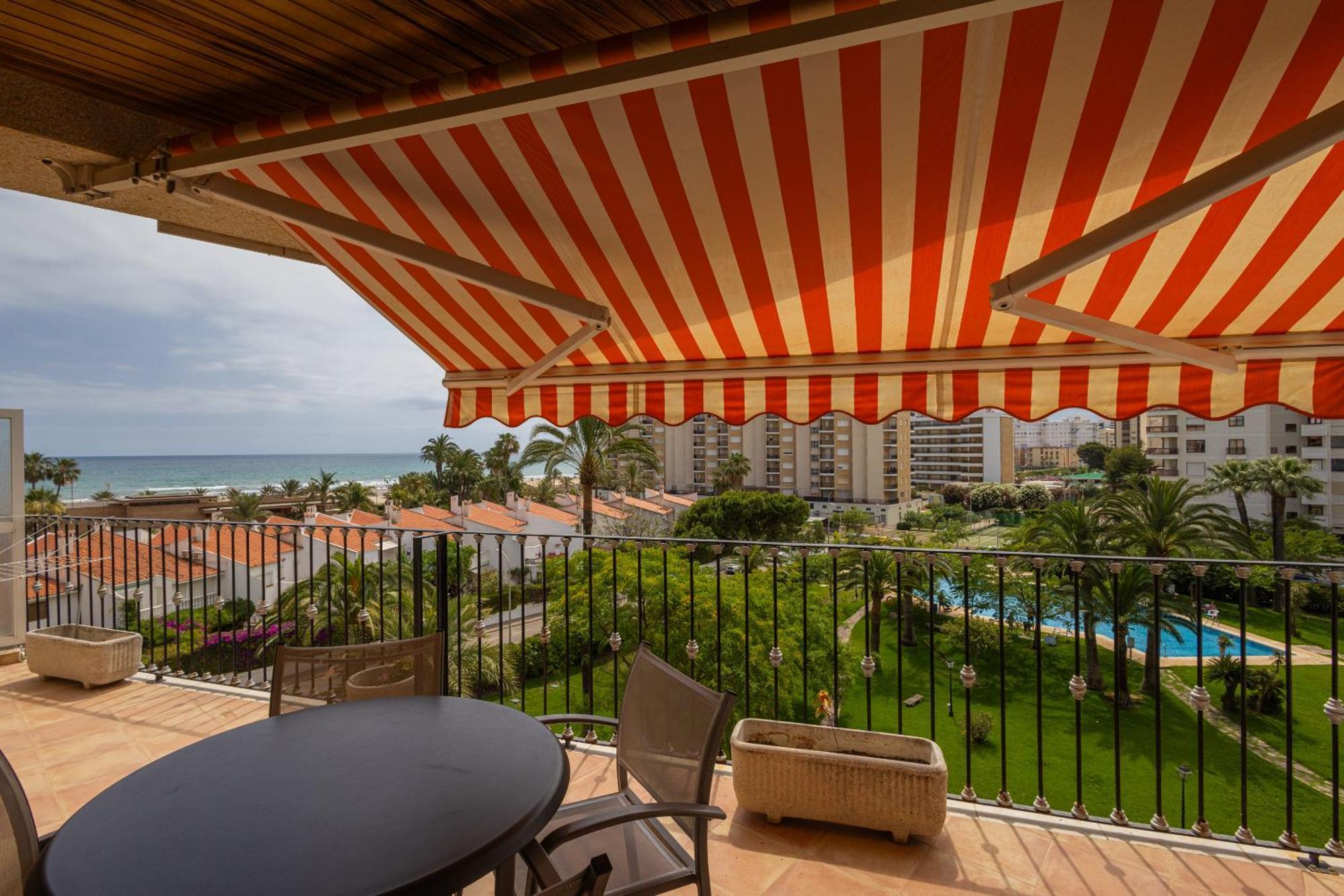 Apartamento Con Piscina Y Zonas Comunes Playa de Gandia Kültér fotó